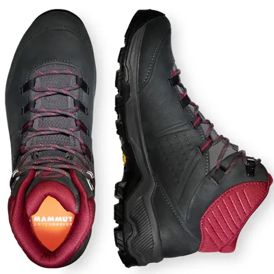 Produktbild von Mammut Nova IV Mid GTX Women black/blood red 39 1/3 EU = 6 UK