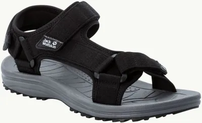 Produktbild von Jack Wolfskin Wave Breaker Sandal M 4052011-6000, Sandalen, Herren, Schwarz, Größe: 43