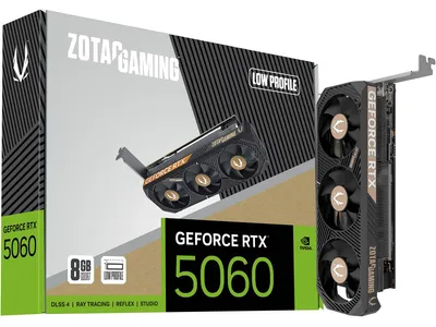 Produktbild von ZOTAC GeForce RTX 5060 Low Profile, Grafikkarte, (DLSS 4, 3x