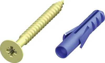 Produktbild von alfer Schrauben und Dübel 3 x 30 mm - 10 Stück verzinkt