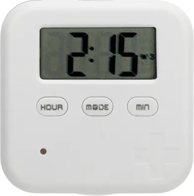 Produktbild von Tragbare Medikamentenbox mit Timer, intelligenter Medikamenten-Organizer mit Glockenvibrationserinnerung, 4 große Fächer, Medikamentenkoffer