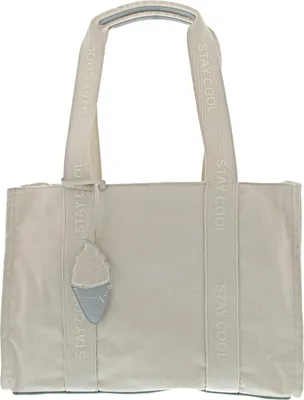 Produktbild von Tom Tailor 824996, Einkaufstasche, Reißverschluss, Erwachsener, Beige, Baumwolle, 90% Baumwolle, 10% Polyurethane