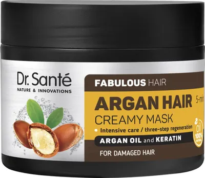 Produktbild von DR.SANTE Argan Haarmaske für geschädigtes Haar mit Arganöl und Keratin 300 ml