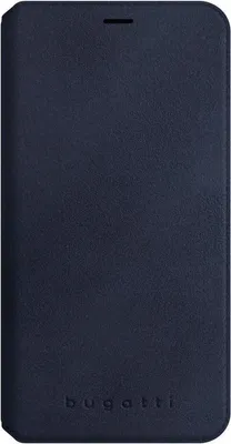 Produktbild von Bugatti Parigi Ultrasuede Luxe Tasche Apple iPhone X Blau