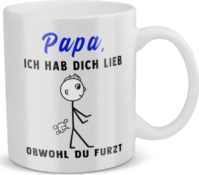 Produktbild von 22Feels Papa Geschenk Vatertag Vater Tasse Geburtstag Kaffeetasse Männer Weihnachten Herrentag Geschenkidee