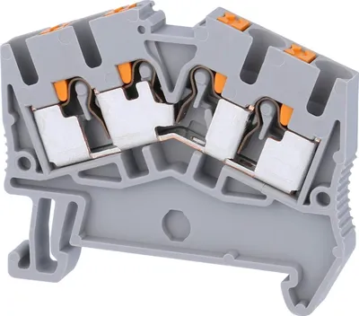 Immagine prodotto di Phoenix Contact Morsetto passante PTS 2,5-QUATTRO Connessione push-in Tensione nominale 800 V Corrente di breve durata 0,30 kA - 1 pezzo