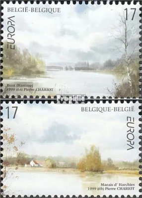 Produktbild von Briefmarken Belgien 1999 Mi 2867-2868 (kompl.Ausg.) gestempelt Natur- und Nationalparks