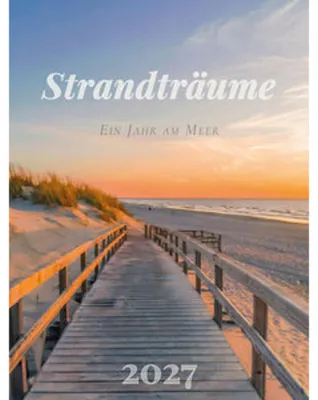 Produktbild von Strandträume - Ein Jahr am Meer Kalender 2027