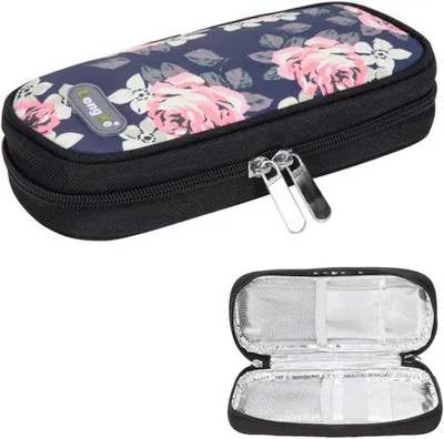 Produktbild von Famanu Tragbare Insulin-Kühltasche für Insulinpens und Medikamente - Ideale Organizer für Diabetiker