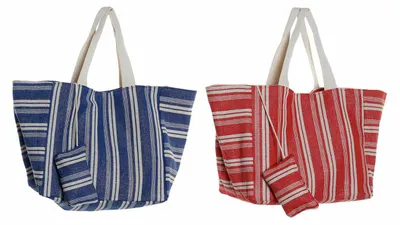 Immagine prodotto di Borsa DKD Home Decor Blu Rosso Alluminio 39 x 26 x 34 cm Portamonete