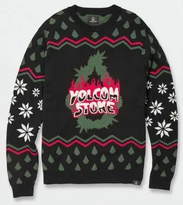 Produktbild von PULLOVER VOLCOM Holi Dazed - schwarz - L