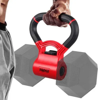 Produktbild von Famanu Kettlebell bis 50 kg - Verstellbarer Halter für individuelle Anpassung