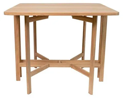 Immagine prodotto di Tavolo da giardino, pieghevole, legno di acacia 90 x 90 x 75 cm, 4 persone, 21/55/90 cm pieghevole