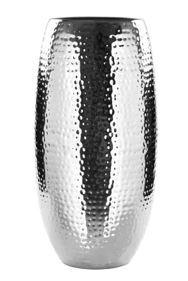 Produktbild von Fink Vase AFRICA gehämmert DH 21x40 cm silber Blumenvase Blumengefäß