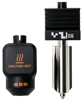 0,6 mm gehärtetes Stahldüsen-Hotend, Schnellwechsel, für P2S/X2D