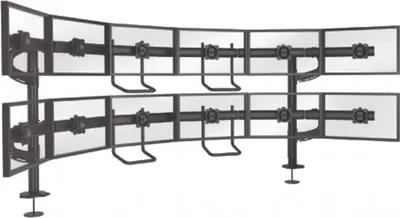 Produktbild von Chief K4G620B, 81,6 kg, 48,3 cm (19"), 61 cm (24"), 75 x 75 mm, 100 x 100 mm, Schwarz