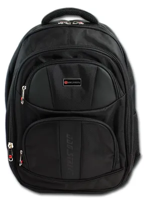Produktbild von Bag Street Rucksack Laptopfach Herren Damen Synthetik schwarz 46x30x20 D3OTJ652S