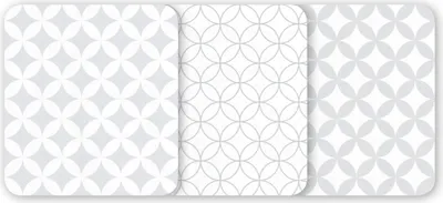 Produktbild von Odenwälder 10086 Windeln Ornamento 3erP. Box silber