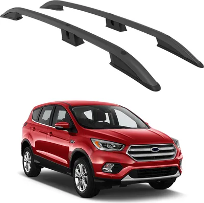 Obrázek produktu pro TURTLE STŘEŠNÍ LIŠTA CROWN FORD KUGA C520 2013 2014 2015 2016 2017 2018 2019 (SUV)  , Černá