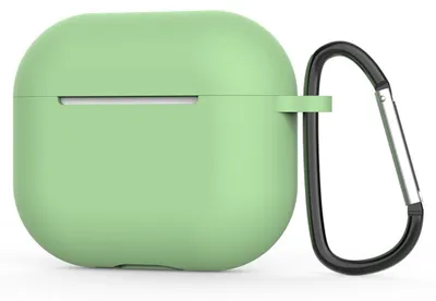 Produktbild von Techsuit Silikonhülle für AirPods 4 – ultradünn, glatt – Mintgrün