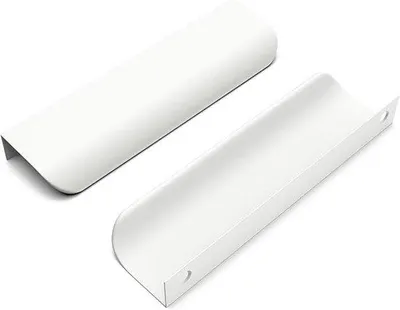 Immagine prodotto di Set di cassetti a scomparsa da 128 mm - Per armadi, mobili e cucine - Bianco