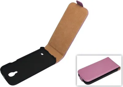 Image de Étui (Flip Slim) pour Samsung I9190 Galaxy S4 mini Violet