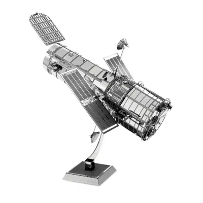 Obrázok produktu pre Metal Earth Hubble Telescope, Montážna sada, Hubble, Akékoľvek pohlavie, Kov, Mierne, Nerezová oceľ