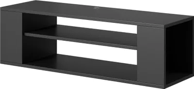 Obrázek produktu pro Selsey Wall - TV skříňka se 2 přihrádkami, černá, 100 cm