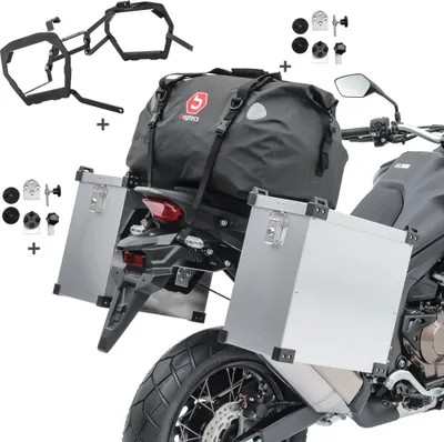 Produktbild von Alu Koffer für Yamaha Tenere 700 / Rally 19-25 Namib75+Hecktasche