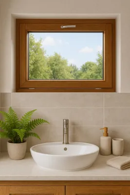 Immagine prodotto di Telaio a ribalta in legno H45 x L60 cm, lato tavolo, GD MENUISERIES