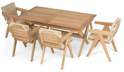 Produktbild von Gartennetz Moderner Stil Beigefarben Holzrahmen Terrasse Entspannung