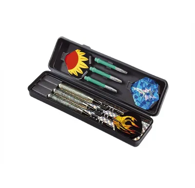 Produktbild von crivit Softdart Set Pro X.2, Softdartpfeile, 3 Stk. im Set, 22 g, 164 mm