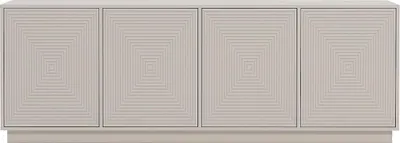 Produktbild von Sideboard mit 4 Türen - MDF - Beige - MEZULIA