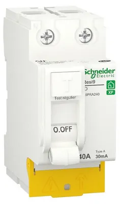 Image de Interrupteur différentiel SCHNEIDER A9R11240 - 40A - 30mA - Type A
