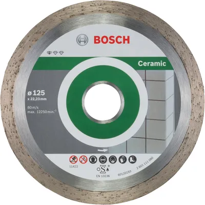 Image de Bosch 10 DIA-TS 125x22,23 Stnd. f. Cerami