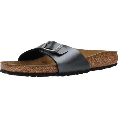 Produktbild von Birkenstock Damen Pantolette, schwarz(schwarzmetallic (00113)), Gr. 40