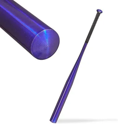 Produktbild von Aluminium Baseballschläger 34 Zoll - Anti-Slip Griff - Freizeitschläger für Hobby-Spieler - Blau