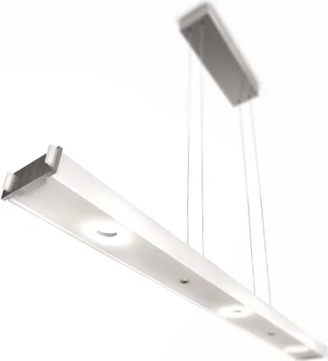 Produktbild von Philips myLiving Pendelleuchte 690544816, Flexible Halterung, Aluminium, Weiß, Glas, Schlafzimmer, Wohnzimmer, Modern