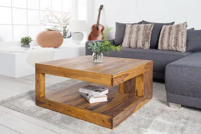 Obrázok produktu pre Konferenčný stôl 36333 80x80cm Drevo Palisander