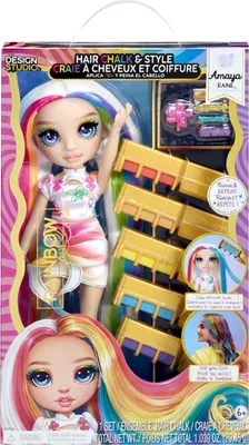 Image de MGA Entertainment Rainbow High Hair Play Doll- Amaya (Rainbow)