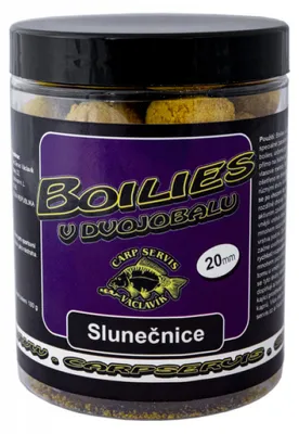 Obrázok produktu pre Carp Servis Václavík Boilies v dvojobalu - 180g 20 mm slunečnice