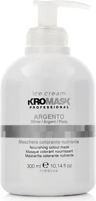 Produktbild von Inebrya Ice Cream KroMask Nourishing Colour Mask Silver 300 ml