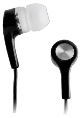 Produktbild von Setty In-Ear-Kopfhörer, Mini-Klinkenstecker 3,5 mm, 1 m Audiokabel, Schwarz, Universal