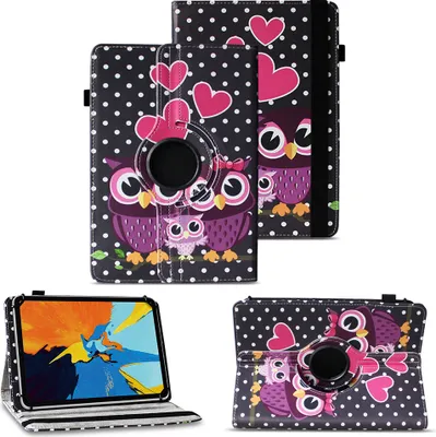 Produktbild von Schutzhülle für Oukitel OT8 OT9 OT11 OT12 Tablet Hülle Tasche 360 Grad DrehbarFarben:Motiv 4