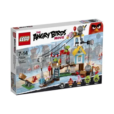 Produktbild von LEGO® 75824 Angry Birds - Zerstörung der Stadt der Schweine