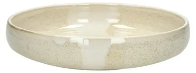 Produktbild von Pomax Nougat Suppenschale aus Porzellan, Beige, Ø 21,6 x H 4,6 cm