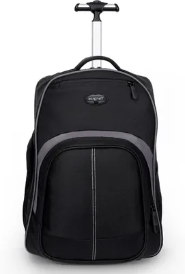 Productafbeelding van Laptop Rugzak - Reistas Trolley - Mobiel Werken - Gevoerd Tabletvak - Tot 16 inch - Zwart