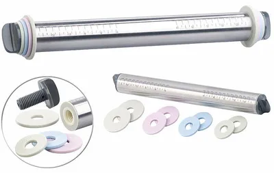 Image de Rouleau à pâtisserie 35 cm à hauteur ajustable