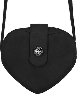 Produktbild von Trachten-Tasche Herz schwarz