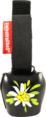 Produktbild von swisstrailbell® DEEP BLACK mit Edelweiß